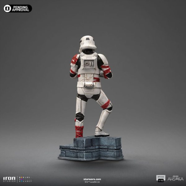Star Wars Ahsoka Estatua 1/10 Art Scale Night Trooper 21 cm - Imagen 3