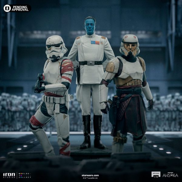 Star Wars Ahsoka Estatua 1/10 Art Scale Night Trooper 21 cm - Imagen 5