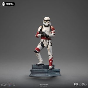 Star Wars Ahsoka Estatua 1/10 Art Scale Night Trooper 21 cm