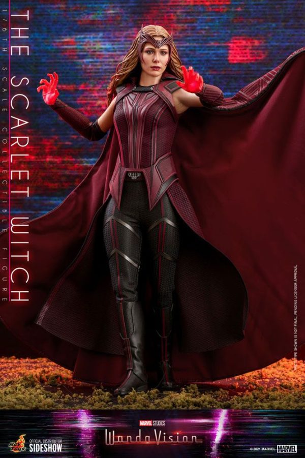 WandaVision Figura 1/6 The Scarlet Witch 28 cm - Imagen 4