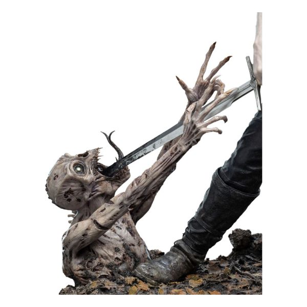 The Witcher Estatua 1/4 Geralt the White Wolf 51 cm - Imagen 3