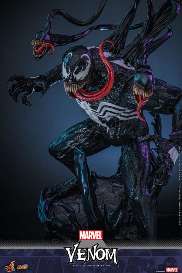 Marvel Figura Comic Masterpiece 1/6 Venom 39 cm - Imagen 5