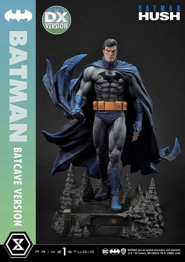 Estatua de Batman de la serie Ultimate Premium Masterline Hush (Cómics) en versión Deluxe de 56 cm - ¡Edición exclusiva!