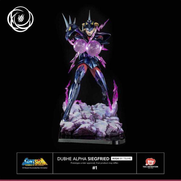 FIGURA TSUME ART SAINT SEIYA DUBHE ALPHA SIEGFRIED RESINA ESCALA 1 6 IKIGAI