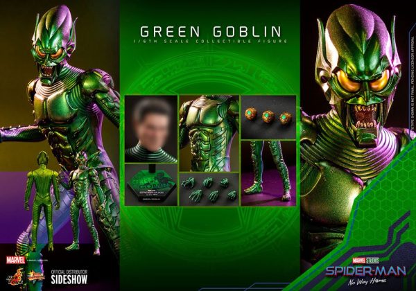 Spider-Man: No Way Home Figura Movie Masterpiece 1/6 Green Goblin 30 cm - Imagen 5