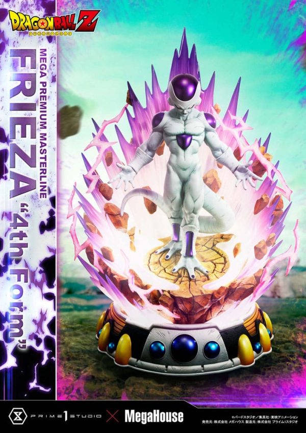 Estátua de Frieza en su cuarta forma de Dragon Ball Z con versión de bonificación de 61 cm - Escala 1/4