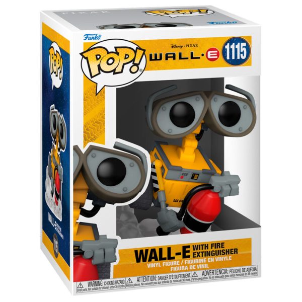 Figura pop Disney Wall-e - Wall-e With Fire Extinguisher - Imagen 3