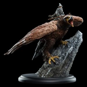 Estatua de Gandalf montado en Gwaihir de El Señor de los Anillos - 15 cm