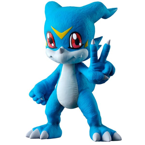 Figuras Ichibansho Veemon & Guilmon Two Forces That Radite Light Digimon 5cm - Imagen 4