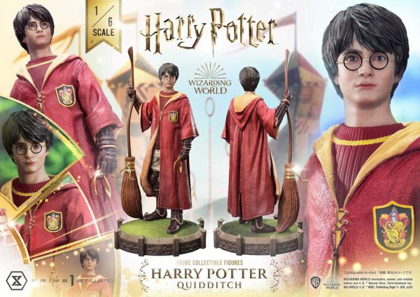 Harry Potter Estatua Prime Collectibles 1/6 Harry Potter Quidditch Edition 31 cm - Imagen 2