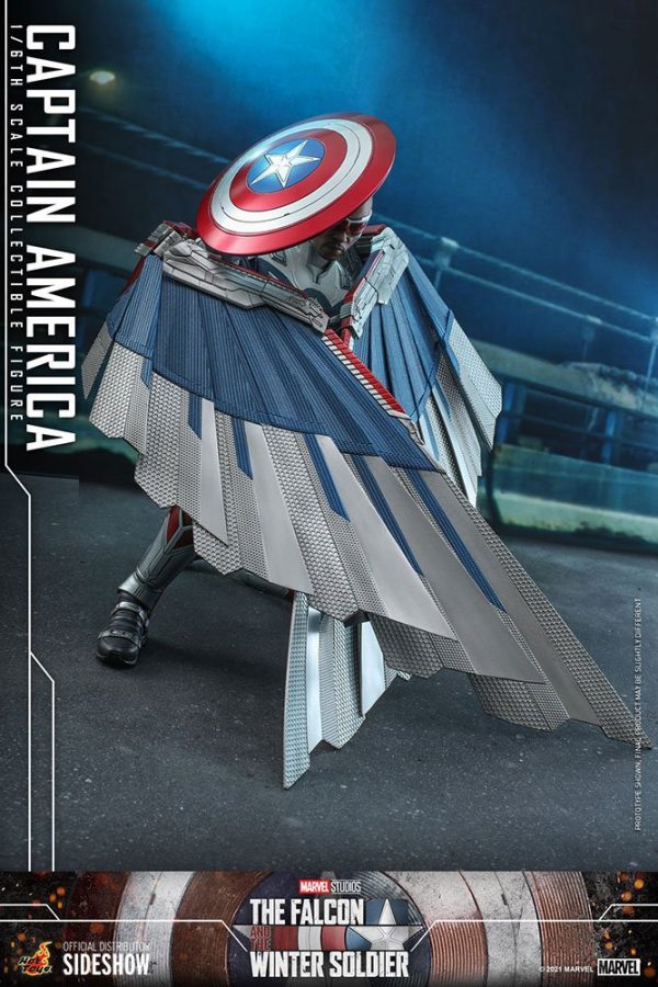The Falcon and The Winter Soldier Figura 1/6 Captain America 30 cm - Imagen 6