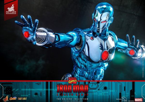 Marvel Comics Figura Diecast 1/6 Iron Man (Stealth Armor) Hot Toys Exclusive 33 cm - Imagen 5
