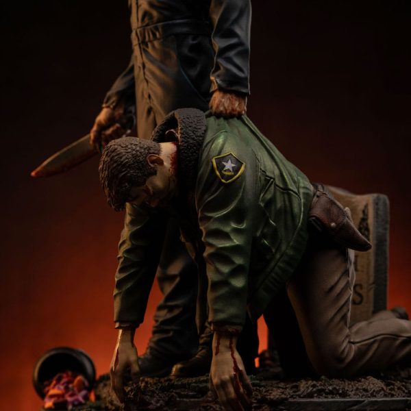 Halloween Estatua 1/10 Deluxe Art Scale Michael Myers 21 cm - Imagen 4
