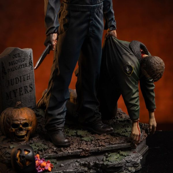Halloween Estatua 1/10 Deluxe Art Scale Michael Myers 21 cm - Imagen 5