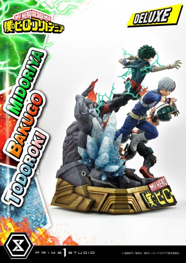 Figuras de colección My Hero Academia de Midoriya, Bakugo y Todoroki con edición de lujo y bonificaciones exclusivas - Imagen 2