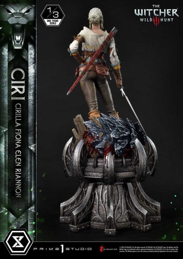 The Witcher 3: Wild Hunt Museum Masterline Estatua 1/3 Wild Hunt Ciri Fiona Elen Riannon 81 cm - Imagen 7