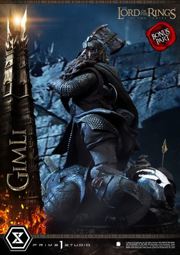 Figura el Señor de los Anillos Estatua 1/4 Gimli Bonus Version - Imagen 3