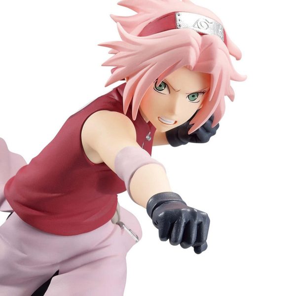 FIGURA BANPRESTO NARUTO SHIPPUDEN VIBRATION STARS HARUNO SAKURA - Imagen 3
