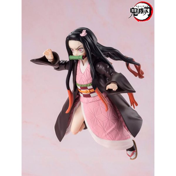 Figura S.H Figuarts Nezuko Kamado Demon Slayer Kimetsu no Yaiba 13cm - Imagen 3