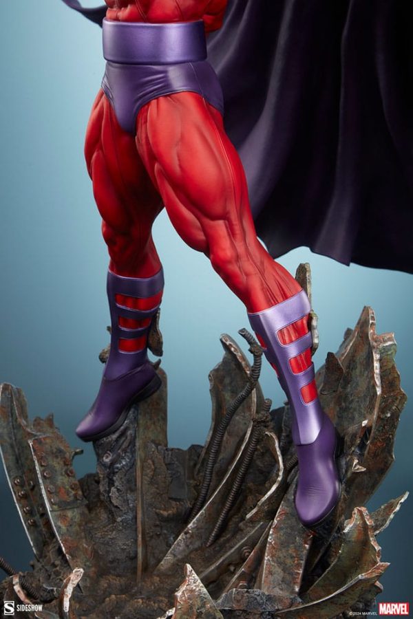 Marvel Estatua Premium Format Magneto: Master of Magnetism 64 cm - Imagen 4