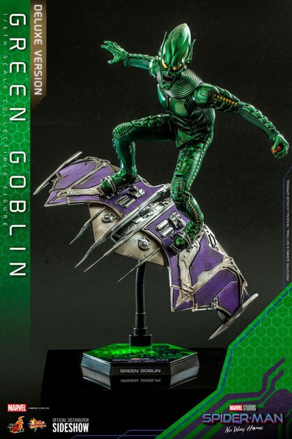 Spider-Man: No Way Home Figura Movie Masterpiece 1/6 Green Goblin (Deluxe Version) 30 cm - Imagen 4