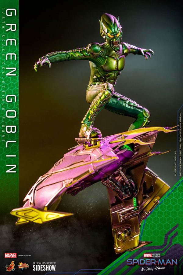 Spider-Man: No Way Home Figura Movie Masterpiece 1/6 Green Goblin 30 cm - Imagen 3