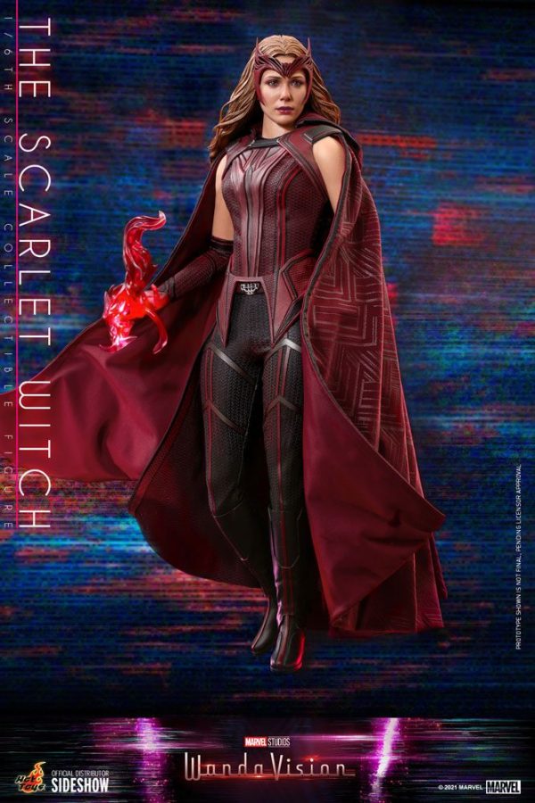 WandaVision Figura 1/6 The Scarlet Witch 28 cm - Imagen 2
