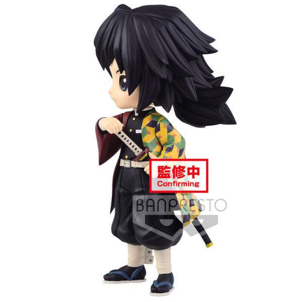 Figura Giyu Tomioka Demon Slayer: Kimetsu no Yaiba q Posket 14cm - Imagen 2