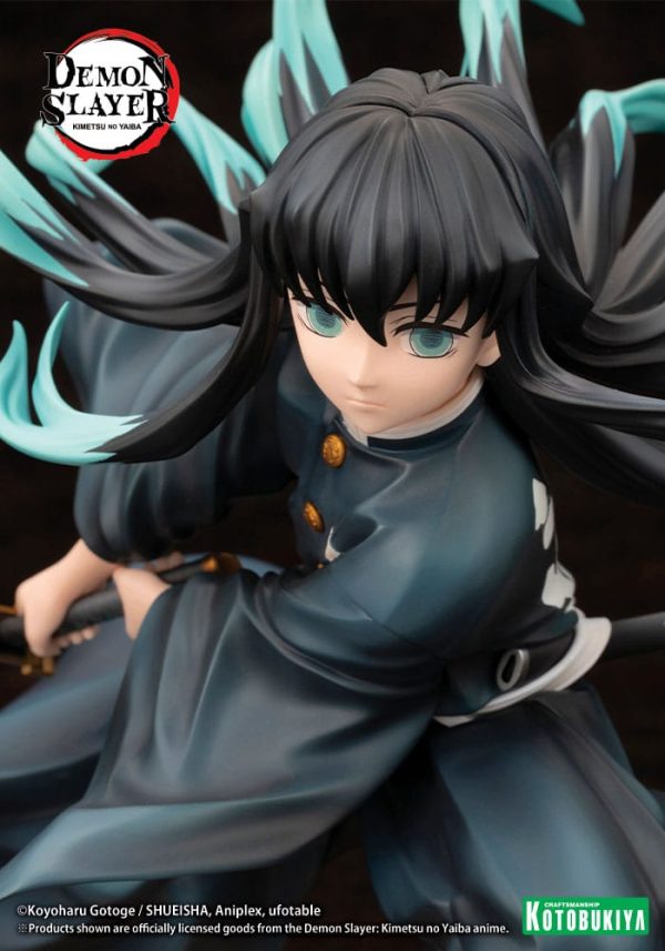 Figura de Kimetsu no Yaiba Muichiro Tokito Artfxj Bonus Edition - Imagen 9