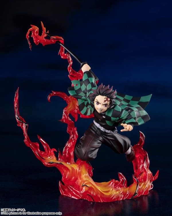 FIGURA TANJIRO KAMADO DEMON SLAYER KIMETSU NO YAIBA FIGUARTS ZERO - Imagen 3