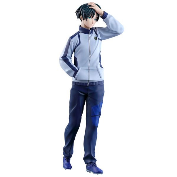 Figura Ichibansho rin Itoshi Preparedness for a Decisive Battle Bluelock 18cm - Imagen 3