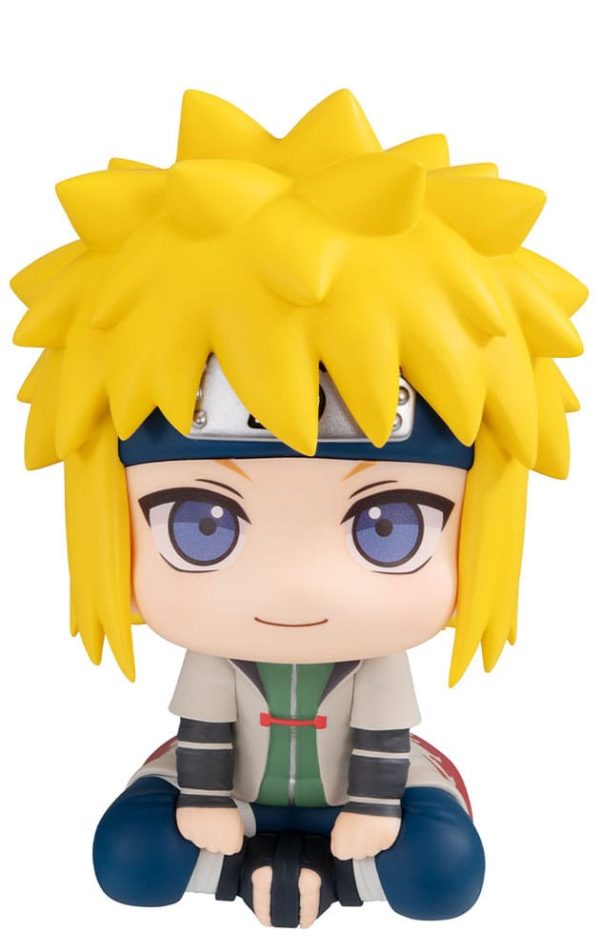 Figuras Naruto Shippuden Estatua Look Up Naruto Uzumaki Six Paths Sage Mode & Minato Namikaze 11 cm (with gift) - Imagen 3