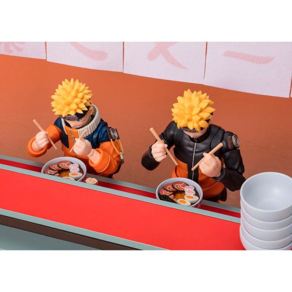 ICHIRAKU RAMEN SET 22 CM NARUTO SHIPPUDEN SH FIGUARTS - Imagen 4