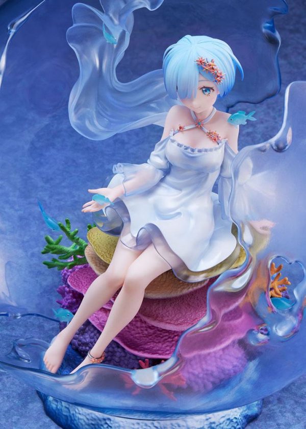 Figura Re:zero rem Starting Life in Another World Aqua orb Furyu - Imagen 7