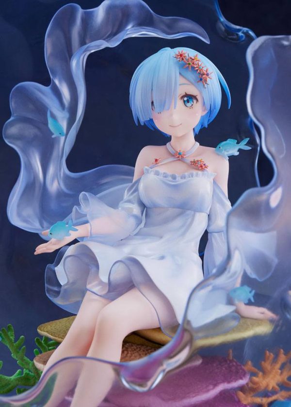 Figura Re:zero rem Starting Life in Another World Aqua orb Furyu - Imagen 5
