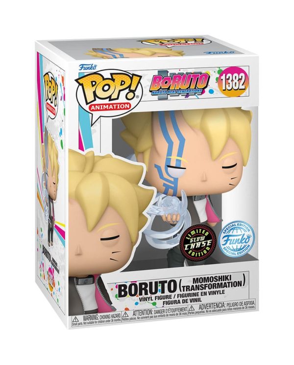 Pack 2 Funko POP Boruto Animation (Momo Transf) Regular + Chase - Imagen 2
