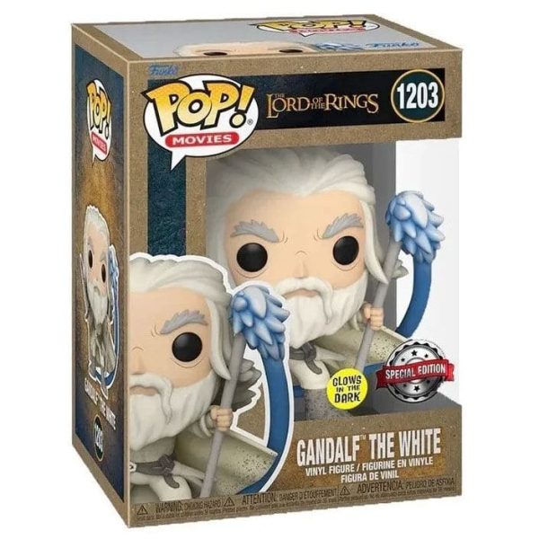 Funko POP El Señor de los Anillos Gandalf The White Exclusive