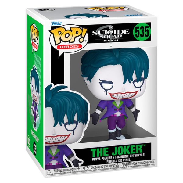 Figura pop dc Comics Escuadron Suicida Isekai the Joker - Imagen 2