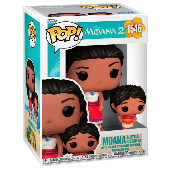 Figura pop Disney Vaiana Moana 2 Moana & Simea - Imagen 2