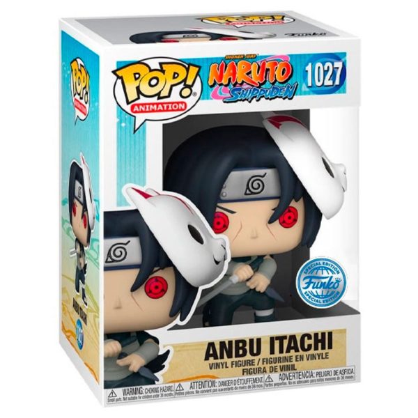 Figura exclusiva de Itachi Anbu de Naruto Shippuden POP para coleccionistas