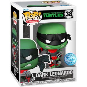 Figura pop Tortugas Ninja Teenage Mutant Dark Leonardo Exclusive