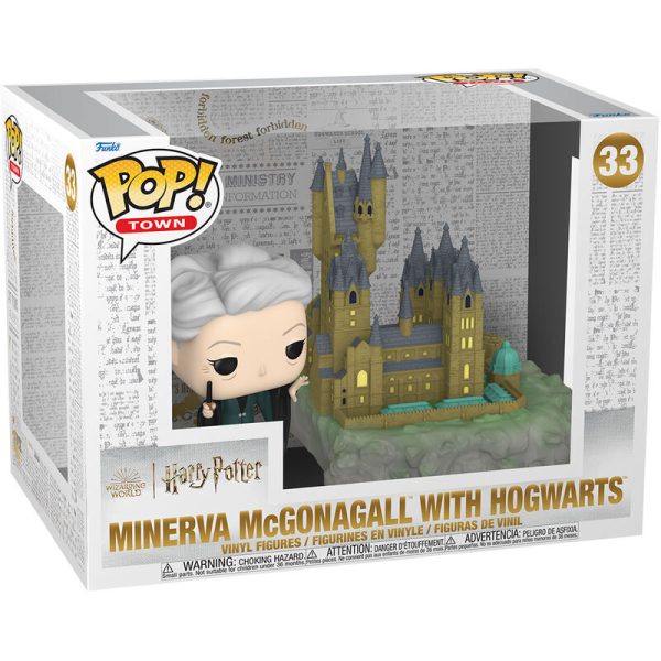 Funko POP Town Harry Potter Minerva McGonagall Hogwarts - Imagen 3