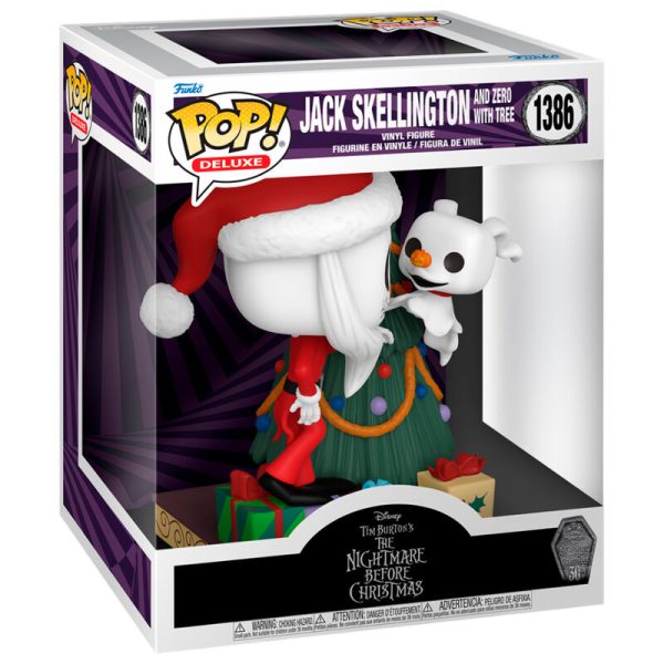 Funko POP Deluxe Disney Pesadilla Antes de Navidad 30th Anniversary Jack Skellington and Zero - Imagen 2