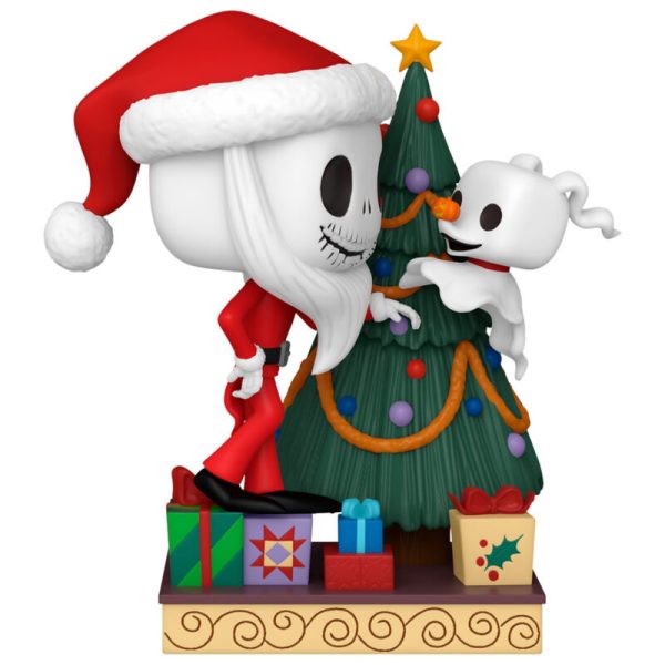 Funko POP Deluxe Disney Pesadilla Antes de Navidad 30th Anniversary Jack Skellington and Zero