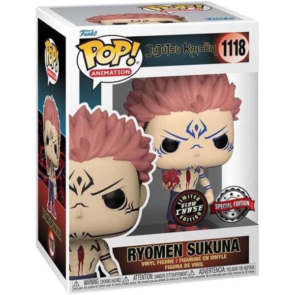 Figura pop Jujutsu Kaisen Ryomen Sukuna Exclusive Chase
