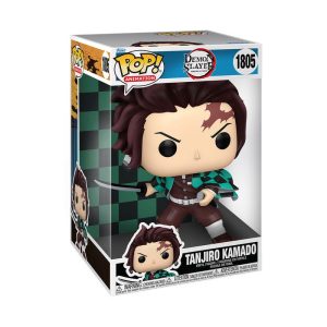 Figura Super Sized Jumbo POP! Vinyl de Tanjiro de Demon Slayer: Kimetsu no Yaiba - 25 cm