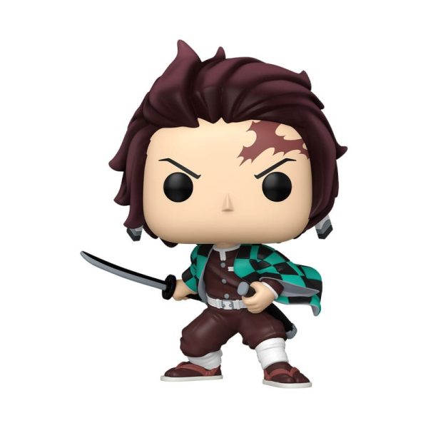 Figura Super Sized Jumbo POP! Vinyl de Tanjiro de Demon Slayer: Kimetsu no Yaiba - 25 cm - Imagen 2