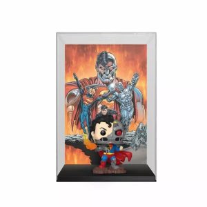 Funko Pop! Cyborg Superman Comic Cover - Figura de colección de DC Comics