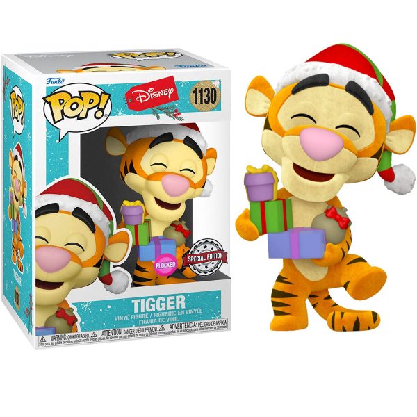 Funko POP Disney Holiday Tigger Flocked Exclusive
