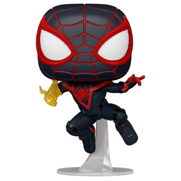 Funko POP Spiderman Miles Morales - Miles Morales Classic Suit - Imagen 2